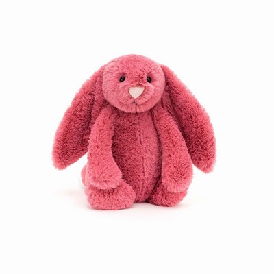 Jellycat Bashful Cerise Bunnies Australia | 192768HNO